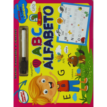 Scrivi Cancella e Riscrivi - ABC Alfabeto
