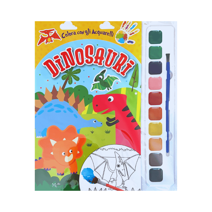 Colora con gli Acquerelli DINOSAURI