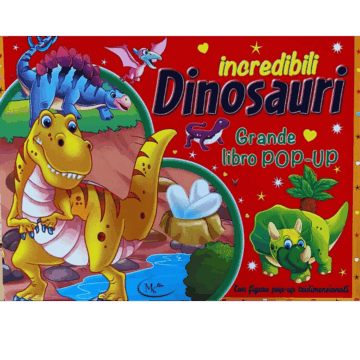 Grande libro POP-UP incredibili Dinosauri