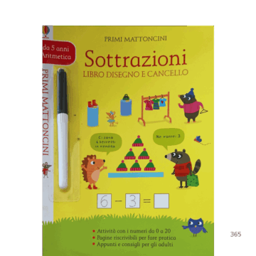 Sottrazioni. Libro disegno e cancello. Primi mattoncini. Ediz. a colori. Con gadget