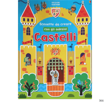 Castelli. Scenette da creare. Con adesivi. Ediz. illustrata