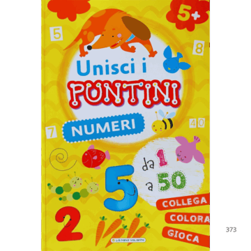 Unisci i puntini. Numeri. Da 1 a 50.