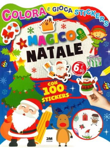 Magico Natale - Colora e gioca stickers