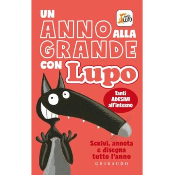 Un anno alla grande con Lupo. Con adesivi.